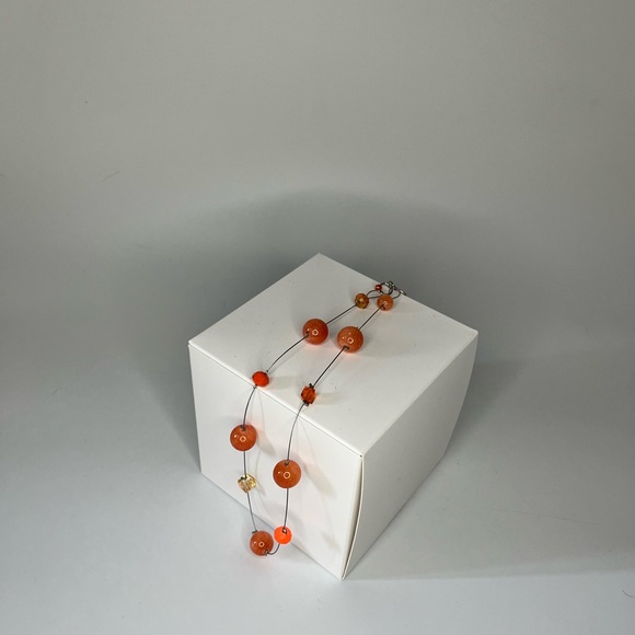 Modern 8” wire necklace - Picture 7 of 7